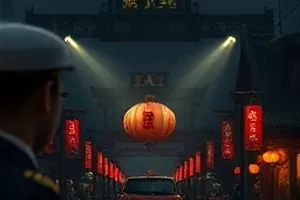 医疗剧《三十九度》剧照，急诊走廊里的值班医生