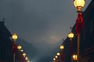 年代剧《归舟记》剧照，渡口木船与归家的背影