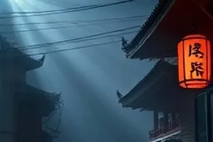 年代剧《旧巷拾光》剧照，老巷口饭桌旁的邻里合影